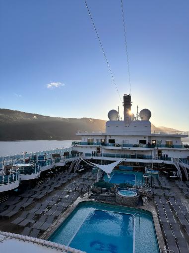Sky Princess Pool Deck