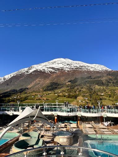 Deck View on Sky Princess