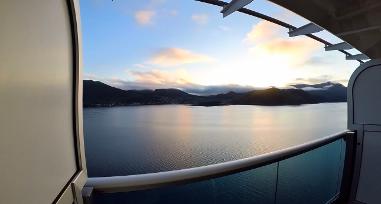 Time Lapse the Sail in and Sun Rise